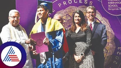 ಮೊಮ್ಮಗನಿಗೆ ಶಾಲಾ ಪ್ರಮಾಣಪತ್ರ ನೀಡಿದ ಸಿಎಂ ಸಿದ್ದರಾಮಯ್ಯ  