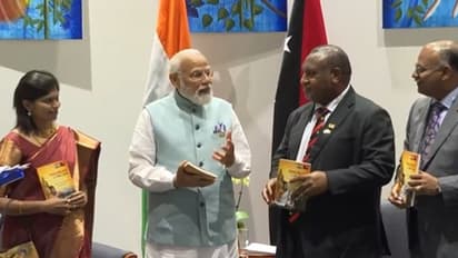 பப்புவா நியூ கினியாவுக்கு பிரதமர் மோடி வழங்கிய சிறப்பு பரிசு இதுதான்!!