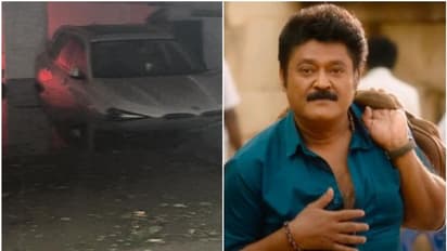 ಬೆಂಗಳೂರು ಮಹಾಮಳೆ: ನಟ ಜಗ್ಗೇಶ್ ಐಷಾರಾಮಿ ಕಾರು ಮುಳುಗಡೆ