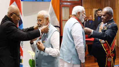 பிரதமர் மோடிக்கு ஃபிஜி, பப்புவா நியூ கினியா நாடுகள் உயரிய விருதுகள் வழங்கி கவுரவிப்பு!!   
