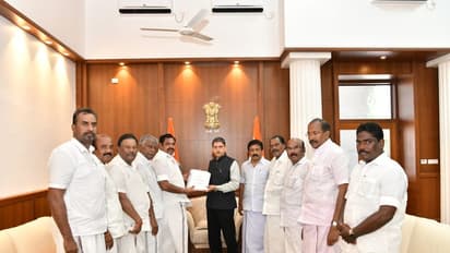 திமுகவிற்கு ஷாக் கொடுக்கும் இபிஎஸ்..! ஊழல் பட்டியலோடு ஆளுநர் ரவியை இன்று சந்திக்கும் அதிமுக தலைவர்கள்