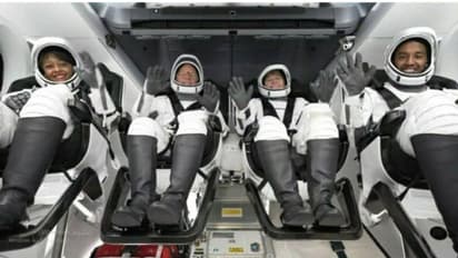 സൗദി അറേബ്യക്ക് ചരിത്ര നിമിഷം; റയാന അൽ ബർനാവിയും അലി അൽ ഖർനിയും ബഹിരാകാശത്തേക്ക് പുറപ്പെട്ടു 