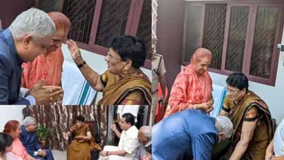 కేరళలో ఉపరాష్ట్రపతి టూర్: విద్యాబుద్దులు నేర్పిన టీచర్ను కలిసిన జగదీప్ ధంకర్