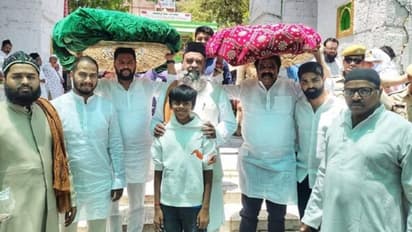 ಗೆಲುವಿನ ಹರಕೆ ತೀರಿಸಿದ ಶಾಸಕ ನಾಗೇಂದ್ರ: ರಾಜಸ್ಥಾನದ ಅಜ್ಮೀರ ದರ್ಗಾಕ್ಕೆ ಭೇಟಿ