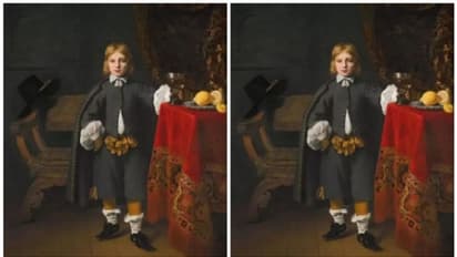 400 വര്ഷം പഴക്കമുള്ള പെയിന്റംഗില് 'നൈക്കി ഷൂ'; വൈറലായി 17 -ാം നൂറ്റാണ്ടിലെ ചിത്രം