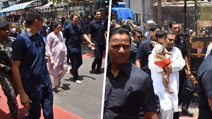 பேரக்குழந்தைக்கு அரணாக மாறிய அம்பானி.. சித்திவிநாயகர் கோயில் தரிசனத்தில் நிகழ்ந்த சுவாரசியம்!!