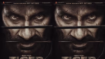 രവിതേജയുടെ മാസ് അവതാരം:  'ടൈഗര്‍ നാഗേശ്വര റാവു'വിന്‍റെ ഫസ്റ്റ് ലുക്ക് പുറത്ത്