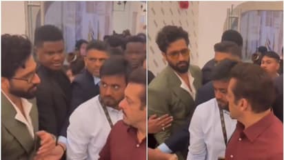 ಸಲ್ಮಾನ್ ಖಾನ್‌ಗೆ ಶೇಕ್‌ಹ್ಯಾಂಡ್ ಮಾಡಲು ಹೋದ ವಿಕ್ಕಿ ಕೌಶಲ್‌ನ ನೂಕಿದ ಬಾಡಿಗಾರ್ಡ್: ಅಭಿಮಾನಿಗಳ ಆಕ್ರೋಶ