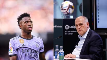 'വിനീ മാപ്പ്'... മോശം പരാമര്‍ശങ്ങളില്‍ ക്ഷമാപണവുമായി ലാ ലീഗ പ്രസിഡന്‍റ് ടെബാസ്