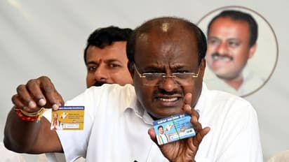 ಕೂಪನ್ಗಳ ಹಂಚಿ 50 ಕಡೆ ಕಾಂಗ್ರೆಸ್ ಗೆಲುವು, ನಿಖಿಲ್ ಸೋಲಿಗೂ ಇದೇ ಕಾರಣ: ಎಚ್ಡಿಕೆ