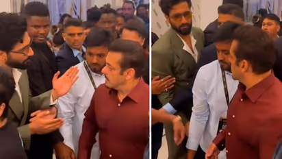 സല്മാന് ഖാന്റെ സെക്യൂരിറ്റി തള്ളിമാറ്റി; വീഡിയോ വൈറലായപ്പോള് പ്രതികരണവുമായി വിക്കി കൗശല്