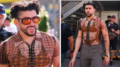 Monaco Formula 1 Grand Prix:  Bad Bunny takes cue from supermodel pal Kendall Jenner with shirt choice