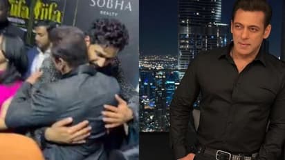 విక్కీ కౌశల్ కు సల్మాన్ ఖాన్ టైట్ హగ్.. వివాదానికి తెరదింపిన బాలీవుడ్ హీరో.. వైరల్ అవుతున్న వీడియో.