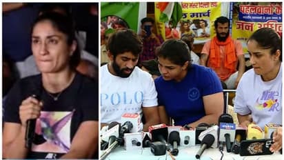 ഗുസ്തിതാരങ്ങളുടെ സമരം; സമരം തടയാൻ ശ്രമം നടക്കുന്നുവെന്ന് താരങ്ങൾ; പൊട്ടിക്കരഞ്ഞ് വിനേഷ് ഫോഗട്ട്