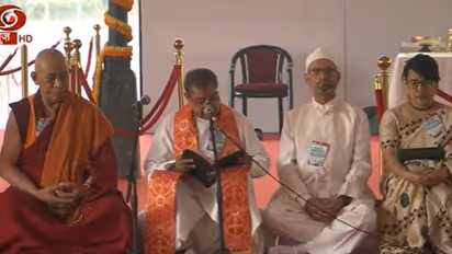 New Parliament inauguration: PM Modi, Ministers and CMs attend 'Sarv-dharma' prayers