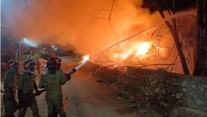 കണ്ണൂർ കോർപറേഷന്റെ മാലിന്യ പ്ലാന്റിലും വൻ തീപിടിത്തം; അട്ടിമറി സംശയിക്കുന്നെന്ന് നഗരസഭ