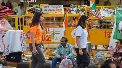 Delhi: 10,000 police personnel deployed ahead of wrestlers' march to new Parliament today