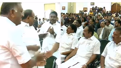 ஆளுநர் மாளிகைக்கு சென்ற ஓபிஎஸ்..! எழுந்து நின்று வணக்கம் வைத்த பெஞ்சமின், வளர்மதி-நடந்தது என்ன.?