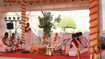 Just to remind him, he holds metaphoric Sengol Chidambarams dig at Modi over Manipur violence