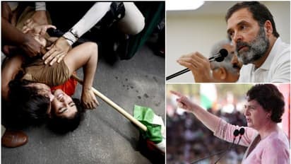 'പട്ടാഭിഷേകം കഴിഞ്ഞു, അഹങ്കാരിയായ രാജാവ് ജനങ്ങളുടെ ശബ്ദം അടിച്ചമർത്തുന്നു'വെന്ന് രാഹുൽ; അനീതിയെന്ന് പ്രിയങ്ക