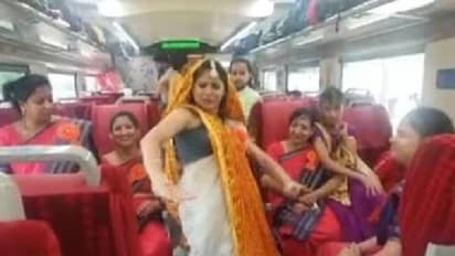 Viral video: ഉത്തരാഖണ്ഡിലെ ആദ്യ വന്ദേഭാരതിന്റെ സന്തോഷം, വൈറലായി ഡാൻസ്