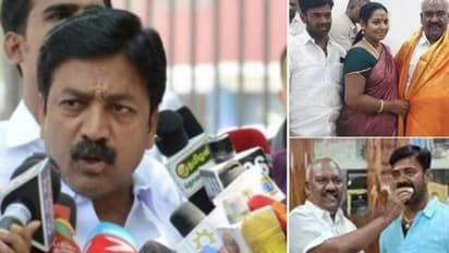 சாராய ஜமீன் மருவூர் ராஜாவுக்கு மஸ்தான் கேக் ஊட்டும் அளவுக்கு என்ன தொடர்பு? இறங்கி அடித்த சி.வி.சண்முகம்.!