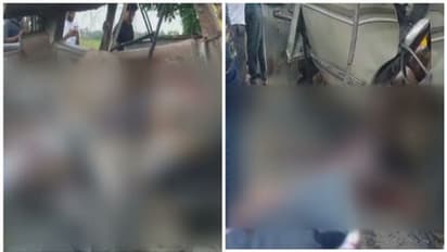 മൈസൂരുവിൽ സ്വകാര്യ ബസും ടൊയോട്ട ഇന്നോവയും കൂട്ടിയിടിച്ച് 10 മരണം; ഇന്നോവ പൂർണ്ണമായി തകർന്നു