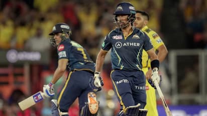 IPL 2023 ಧೋನಿ ಸ್ಟಂಪಿಂಗ್‌ಗೆ ಕುಪ್ಪಳಿಸಿದ ಜನ, ಟ್ರೋಫಿ ಗೆಲ್ಲಲು 215 ರನ್ ಟಾರ್ಗೆಟ್ ನೀಡಿದ ಗುಜರಾತ್ ಸೈನ್ಯ!