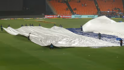 മഴ മാറി, മൈതാനത്തെ കുളം മാറുന്നില്ല, ഫൈനല്‍ പുനരാരംഭിക്കാന്‍ വൈകും; പുതിയ അപ്ഡേറ്റ്