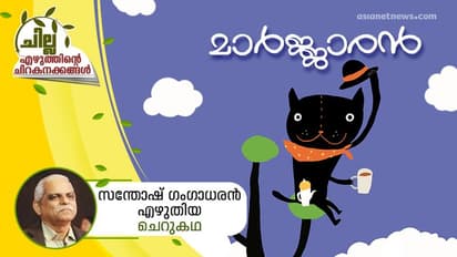 മാര്‍ജ്ജാരന്‍,   സന്തോഷ് ഗംഗാധരന്‍ എഴുതിയ ചെറുകഥ