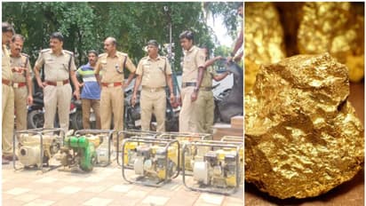 നിലമ്പൂരിൽ വലിയ കുഴികളുണ്ടാക്കി സ്വര്ണം കുഴിച്ചെടുക്കാൻ ശ്രമം: പമ്പുസെറ്റുകളും ഉപകരണങ്ങളും പിടിച്ചെടുത്തു