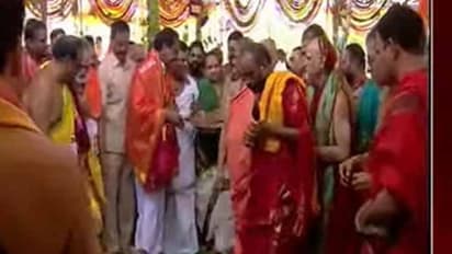 హైద్రాబాద్ గోపన్పల్లిలో బ్రహ్మణ సేవా సదన్ ప్రారంభించిన కేసీఆర్