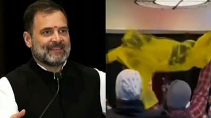 രാഹുല് ഗാന്ധിക്കെതിരെ ഖലിസ്ഥാൻ വാദികളുടെ പ്രതിഷേധം; സംഭവം അമേരിക്കയിലെ പരിപാടിയിൽ