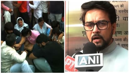 സർക്കാർ കായികതാരങ്ങൾക്കൊപ്പമെന്ന് അനുരാഗ് താക്കൂർ; സമരത്തിന് രാഷ്ട്രീയ പാർട്ടികൾ പിന്തുണ നൽകുന്നതിന് വിമർശനം