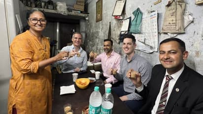 PHOTOS: US Ambassador Eric Garcetti samples the essence of India... and is loving it