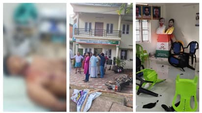 സ്കൂൾ പ്രവേശനോത്സവത്തിന്റെ ഒരുക്കത്തിനിടെ കെഎസ് യു- എസ്എഫ്ഐ സംഘർഷം