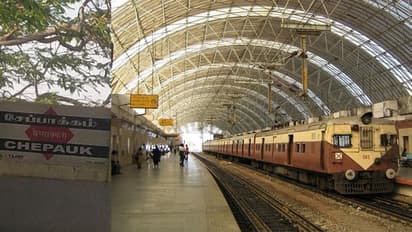 சென்னை கடற்கரை - சேப்பாக்கம் இடையே மின்சார ரயில்கள் 7 மாதம் ரத்து.. என்ன காரணம் தெரியுமா?