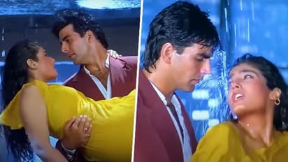 Raveena Tandon gives details on 'no kiss' with Akshay Kumar in Tip Tip Barsa Pani