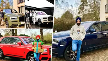 Meet Reuben Singh, the Indian who owns Rolls-Royce cars matching his turban colours