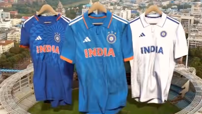 டெஸ்ட் சாம்பியன்ஷிப் பைனலில் இந்திய அணிக்கு புதிய ஜெர்சி! ஆஸி.யை வீழ்த்த ராசியாக இருக்குமா?