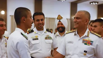55 Saudi naval cadets are receiving sea training in India (WATCH)