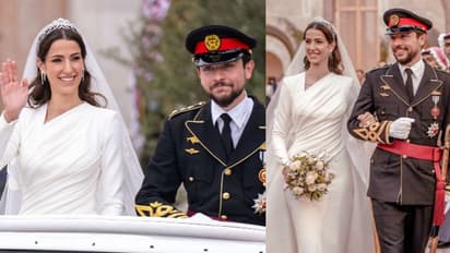 ജോർദാൻ കിരീടാവകാശിയുടെ ജീവിതസഖിയായി സൗദി അറേബ്യന് സുന്ദരി; ആഡംബര വിവാഹ ചിത്രങ്ങൾ വൈറല്