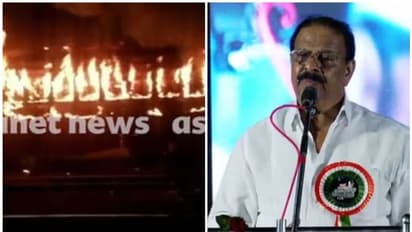 'അടിക്കടി ഉണ്ടാകുന്ന തീവയ്പ് സംഭവങ്ങൾ ദുരൂഹം'; എൻഐഎ അന്വേഷണം ആവശ്യപ്പെട്ട് കെ സുധാകരൻ