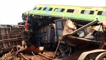 Odisha train accident: Of smashed coaches, shrouded corpses and mangled tracks (WATCH)