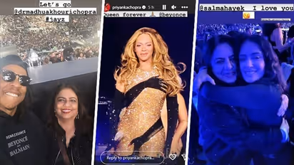 Priyanka Chopra enjoys Beyonce's concert; actress shares pictures featuring Salma Hayek, Jay Z