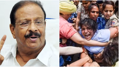 ഗുസ്തി താരങ്ങള്‍ക്ക് പിന്തുണ: സമരം വിജയിക്കേണ്ടത് ആത്മാഭിമാനമുള്ള ഓരോ സ്ത്രീയുടെയും ആവശ്യമെന്ന് കെ സുധാകരന്‍