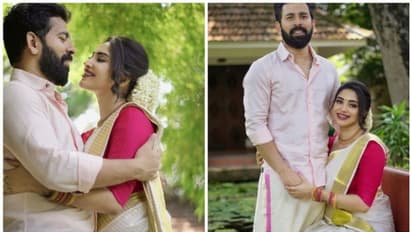 അന്ന് മുഖം കാണിച്ചില്ല, വിമര്‍ശിച്ചവര്‍ക്ക് മുന്നില്‍ സ്വന്തം വരനെ പരിചയപ്പെടുത്തി  അമേയ മാത്യു 