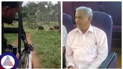 ವಿಚಾರವಾದಿ Prof K S Bhagawan ಓಡಿಸಿಕೊಂಡು ಬಂದ ಕಾಡಾನೆ!