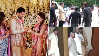 Abishek Ambareesh, Aviva Bidapa wedding: Rajinikanth, Mohan Babu arrive at the venue