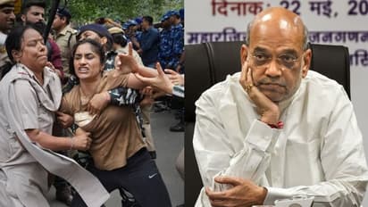 അമിത് ഷായെ സന്ദര്ശിച്ച് ഗുസ്തി താരങ്ങള്, പ്രതികരണം നിരാശപ്പെടുത്തിയെന്ന് സാക്ഷി മാലിക്കിന്റെ ഭര്ത്താവ്